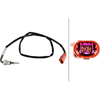 Čidlo automobilu Čidlo, teplota výfukových plynů HELLA 6PT 358 226-291