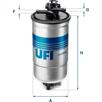 Palivový filtr Palivový filtr UFI 24.440.00
