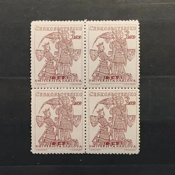 Sběratelství Čtyřblok ČSR, 3 Kčs, Pof.472**