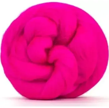 Ovčí rouno Ovčí rouno česané 20 g - neonově růžová