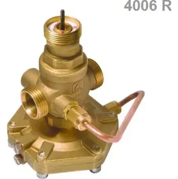 Ventil Herz Kombiventil - regulátor objemového průtoku 4006 R, DN15, 100-430l/h, připojení G3/4" eurokonus