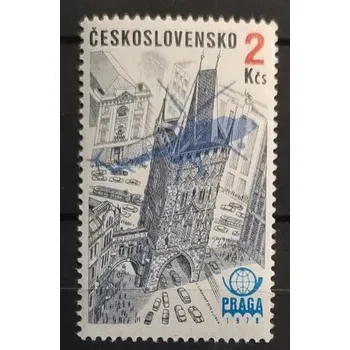 Poštovní známka Známka ČSR, 2Kc, Pof.L82**