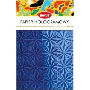 Set školních potřeb Zestaw kreatywny A4/10ark papier hologramowy