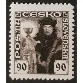 Poštovní známka Známka ČSR, 90h, Pof.163*