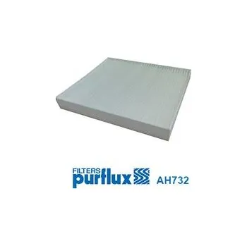 Klimatizace automobilu Filtr, vzduch v interiéru PURFLUX AH732