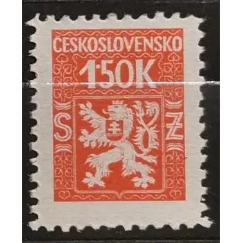 Sběratelství Známka ČSR, 60H, Pof.SL4**