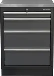 Matabro SET-CA01059, Dílenská skříňka s nerezovou pracovní deskou | 4 šuplíky | 680x465x950 mm