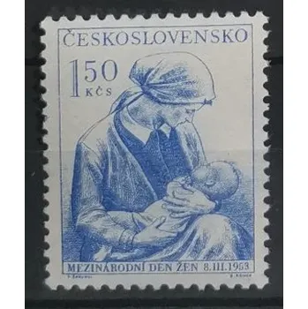 Poštovní známka Známka ČSR, 1,50 Kčs, Pof.714*