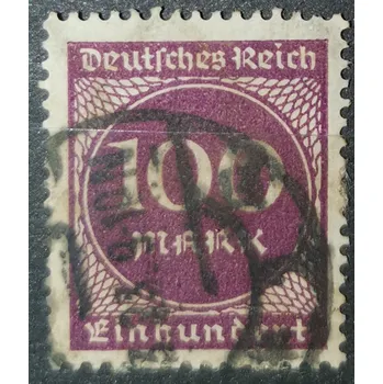 Sběratelství Známka Německo, Reich, 100Mk., Mi.268#