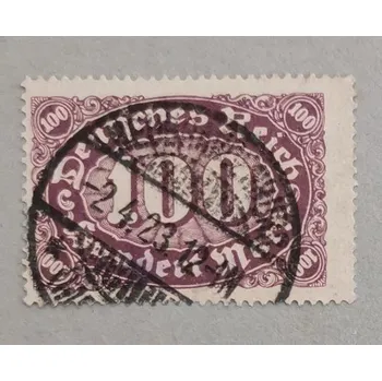 Sběratelství Známka Německo, Reich, 100Mk., Mi.219#