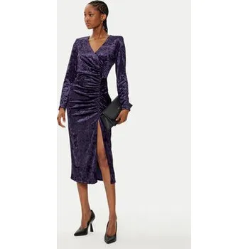 Dámské oblečení Rinascimento Koktejlové šaty CFC0121946003 Fialová Regular Fit S