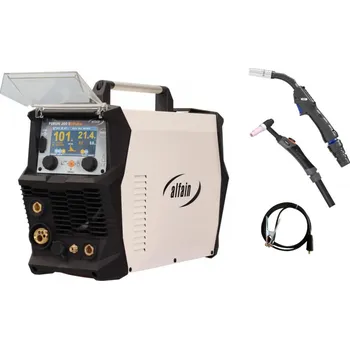 Svářečka ALFA IN PERUN 200 SDpulse + hořák + TIG hořák + zem