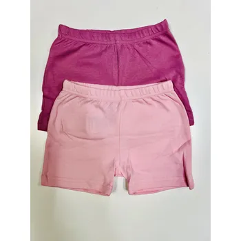 Kojenecká souprava Jacky Kraťasy 2 set, růžová barva Velikosti: 80