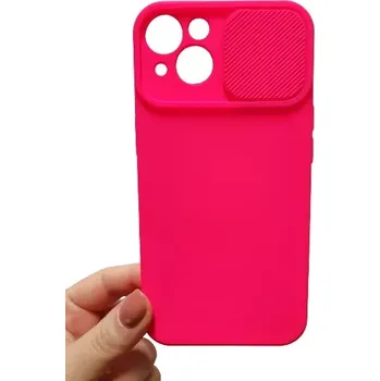 Pouzdro na mobilní telefon Pouzdro Camshield Soft iPhone 13 Růžové