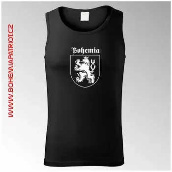 Pánské tílko Tílko s potiskem Bohemia 6TI - černá / XL