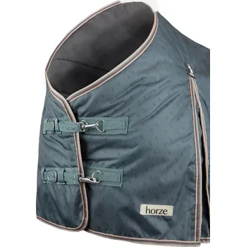 Deka pro koně Horze Nepromokavá výběhová deka Leighton Barva: Zelená, Velikost: 135