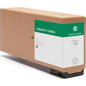 1l chromatická zelená inkoustová kazeta HP 776 Z9+ PRO