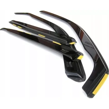 Plexi ofuk oken Ofuky oken Opel Astra H 2007-2014, sedan, + zadní (Ofuky oken, deflektory, větrné clony, plexi ofuky)