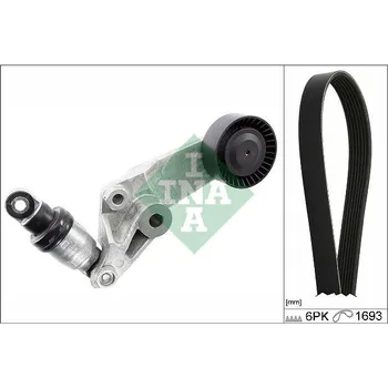 Sada žebrovaných klínových řemenů Schaeffler INA 529 0473 10