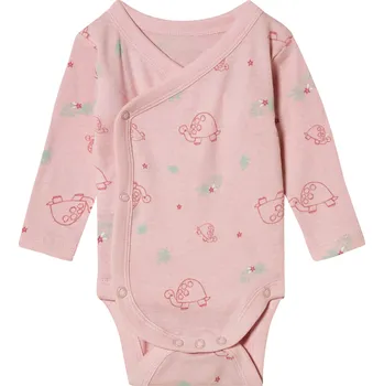 lupilu® Dívčí zavinovací body s BIO bavlnou (86/92, růžová)