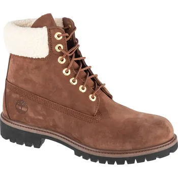 Pánská treková obuv Hnědé pánské kotníkové boty Timberland Premium 6 In WP Boot TB0A2GMZ931 Velikost: 40