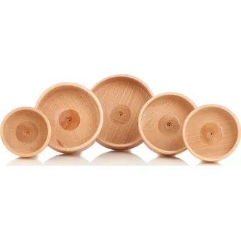 Masáž Brazilská maderoterapie - sada zvonů 5 ks Kompletní sada