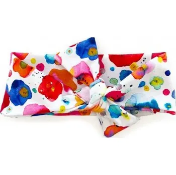 Čepice Pinkie PINKIE Čelenka Flowers White