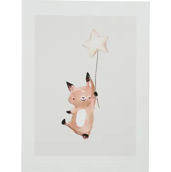 Plakát Ostaria Dětský dekorativní obraz Doudous 30 x 40 cm | 3 vzory Vzor: Liška