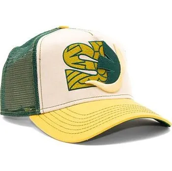 Kšiltovka Kšiltovka Stetson Trucker Cap Planty S Stetson x The Feebles - Green/Beige