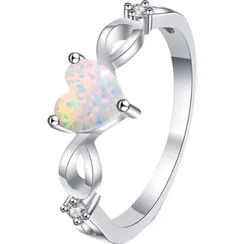 Prsten Dámský stříbrný prsten GEORGINA Velikost: 49 Ag 925