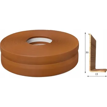 Lišta Korner PVC 15 x 50, délka 500 cm, JANTAROVÁ