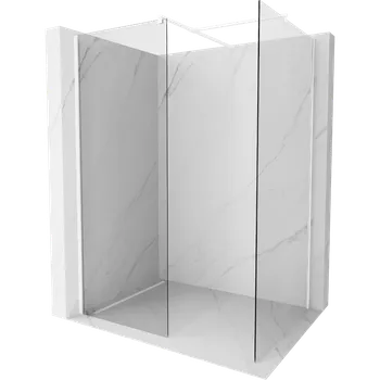 Mexen Kioto sprchová stěna Walk-in 170 x 105 cm, transparentní, bílá - 800-170-202-20-00-105 Sprchové stěny