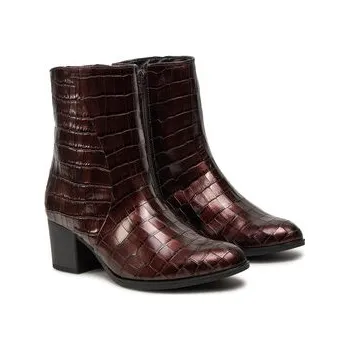 Dámská obuv Polokozačky Gabor 52.891.85 Bordó 38