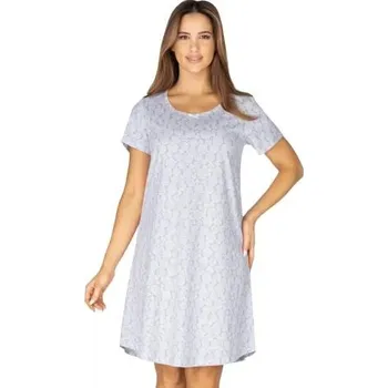 Dámské noční prádlo Dámská noční košile 417/22 REGINA šedá světlá M