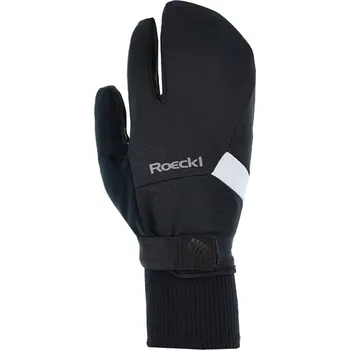 Cyklistické kalhoty Běžecké rukavice Roeckl Lappi 2 Trigger – Black/White