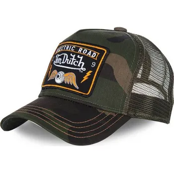 Kšiltovka KŠILTOVKA Von Dutch Heritage cap square patch camou