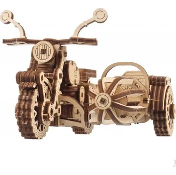 ostatní stavebnice Ugears 3D dřevěné mechanické puzzle Harry Potter Hagridova létající motorka