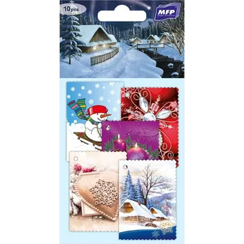 Dárková visačka MFP Jmenovky na dárky vánoční 1240521 10 ks