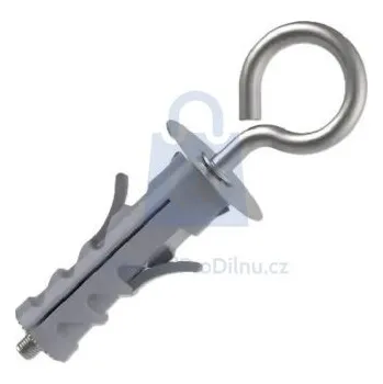 Hmoždinka Hmoždinka plastová s kuželem HPK-O s okem 12 x 45, balení 25 ks