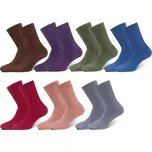 PESAIL Damské jednobarevné termoponožky LY213 4 páry Barva: Mix, Velikost: 35-38