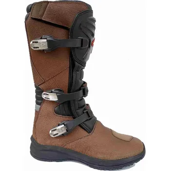 Moto obuv NAVAJO BR w.p. - hnědé kožené moto enduro boty Stylmartin - 42