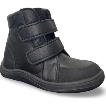 Chlapecká zimní obuv Baby bare shoes Baby bare FEBO winter black asfaltico Velikost: EU 28
