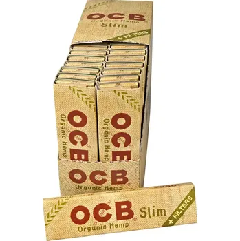OCB Slim Organic papírky s filtry 32 ks 1 ks