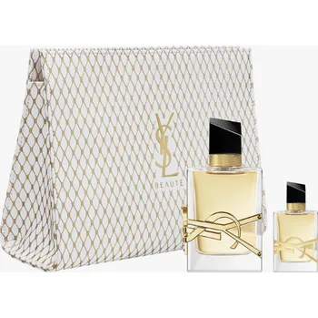 Dámský parfém Yves Saint Laurent Yves Saint Laurent Libre Set: Parfumovaná voda 50ml + Parfumovaná voda 7,5ml + Kozmetická Taška Pre ženy Parfémovaná voda