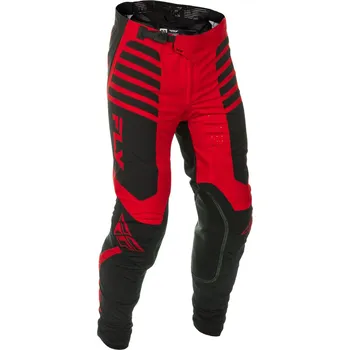 Moto kalhoty Motokrosové kalhoty FLY Racing Lite černo-červené 38