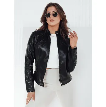 Dámská koženová bunda KLIROS Barva černá DSTREET DStreet černá 3188369