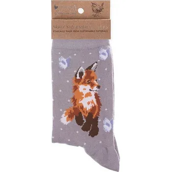 Dámské ponožky Wrendale Designs Dámské ponožky Wrendale Designs "Born to be Wild" - Liška