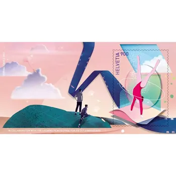 Poštovní známka (2022) MiNr. 2810 ** Block 85 - Švýcarsko - Krypto známka 2.2 (Elie Grappe)