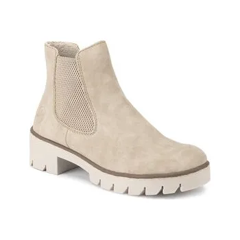 Dámské kozačky Polokozačky Rieker X5772-60 Écru 41