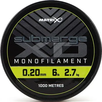 Matrix Vlasec Submerge XD Bulk Monofilament 1000 m 10lb - 4.5kg 0.25mm (1000m)